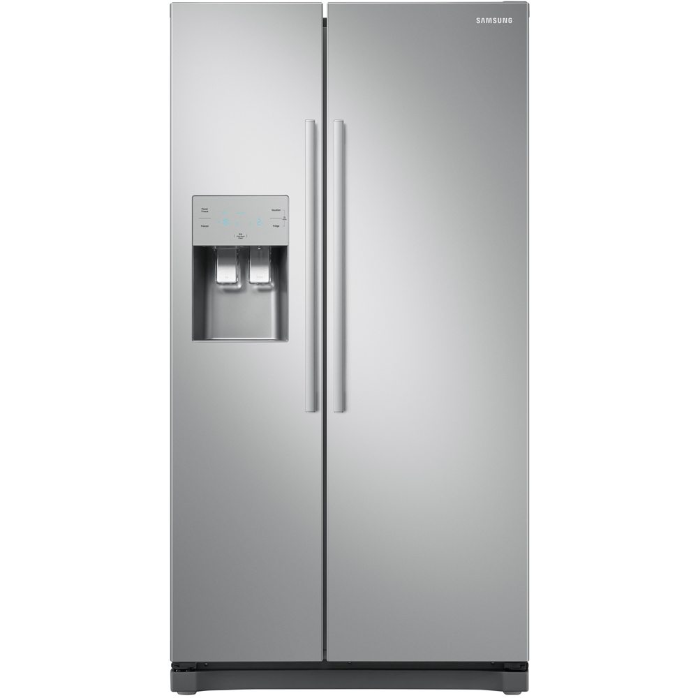 Samsung RS50N3513SA American Style RS3000 Fridge Freezer With Ice Water SILVER Appliance City