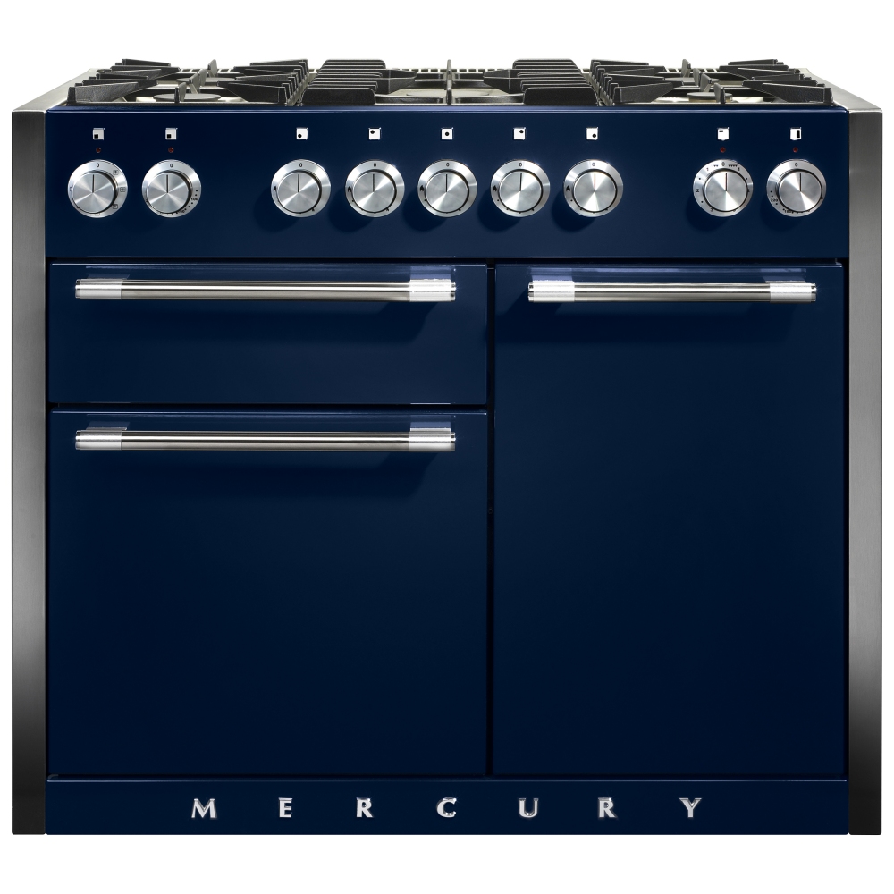 Mercury MCY1082DFIN 1082mm Dual Fuel Range Cooker - INDIGO