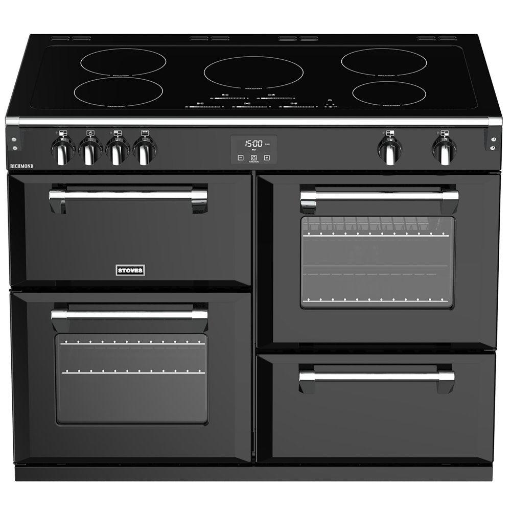 Stoves RICHMOND S1100EIBK 4475 Richmond 1100mm Induction Cooker BLACK