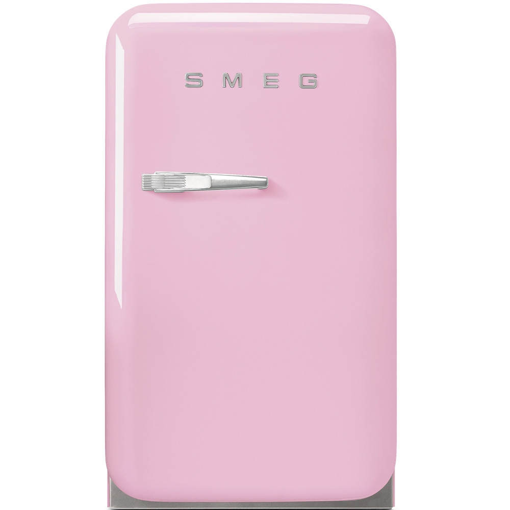 Smeg FAB5RPK Pink Retro Mini Bar Fridge Right Hand Hinge PINK