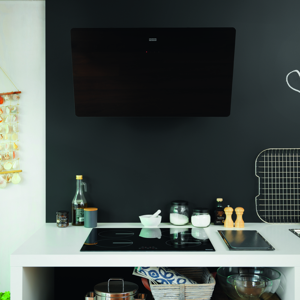 Franke FSMA905BK 90cm Smart Angled Chimney Hood BLACK Appliance City