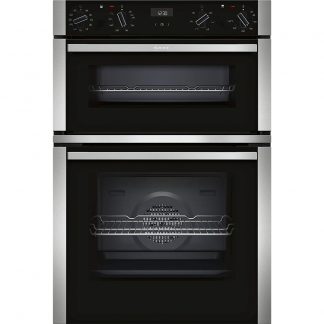 Stainless steel built in double oven