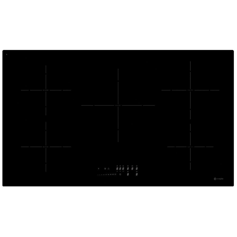 Caple C901I 88cm Frameless 5 Zone Touch Control Induction Hob – BLACK