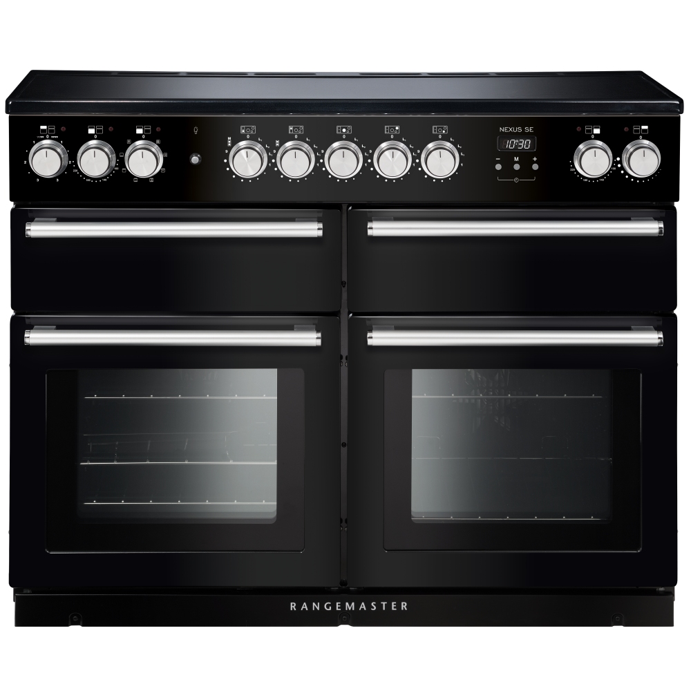 Rangemaster NEXSE110EIBL/C Nexus SE 110cm Induction Range Cooker 118240 - BLACK