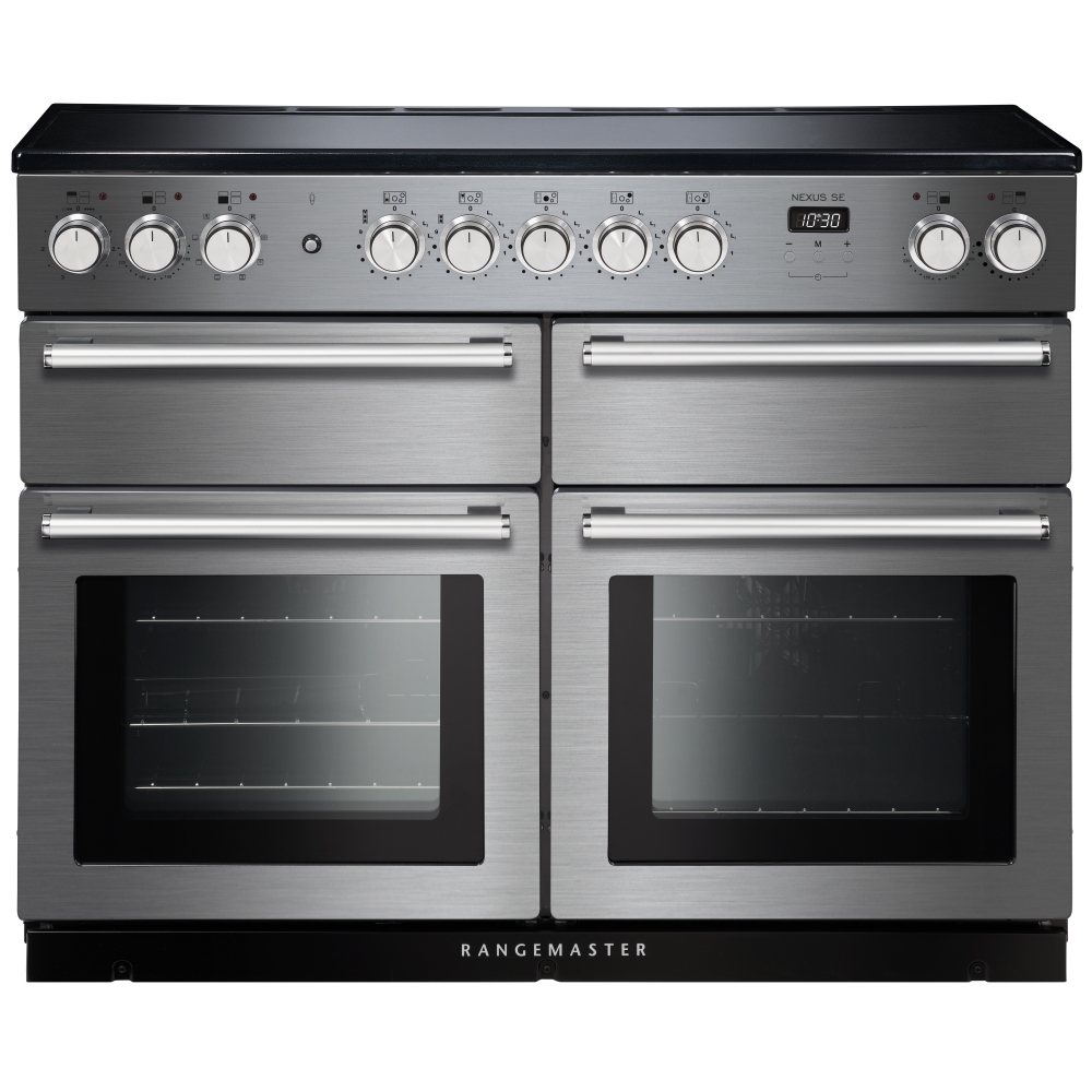 Rangemaster NEXSE110EISS/C Nexus SE 110cm Induction Range Cooker 118270 - STAINLESS STEEL