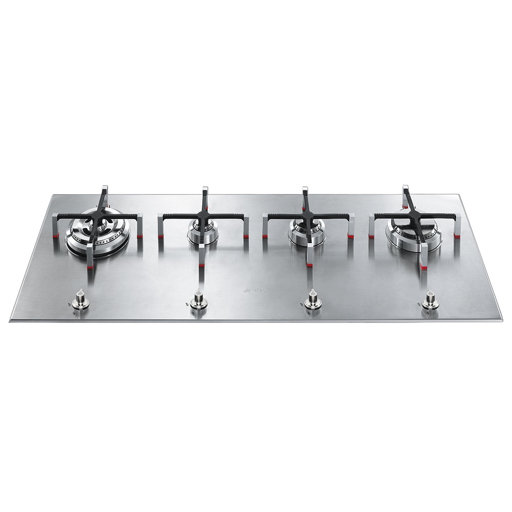 Smeg PX1402 100cm Linea Shallow Depth Gas Hob STAINLESS STEEL