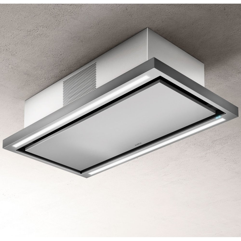 Elica CLOUD SEVEN RC 90cm Recirculating Ceiling Extractor STAINLESS