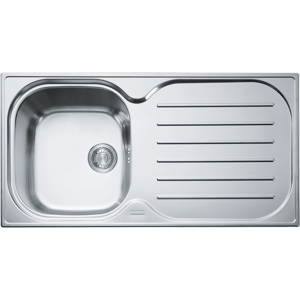 Franke Cpxp611 965 Rhd Compact Plus Sink With Right Hand Drainer Stainless Steel