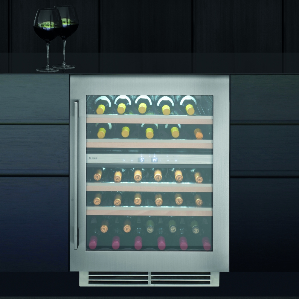 Caple WI6150 60cm Sense Premium Undercounter Dual Zone Wine Cooler