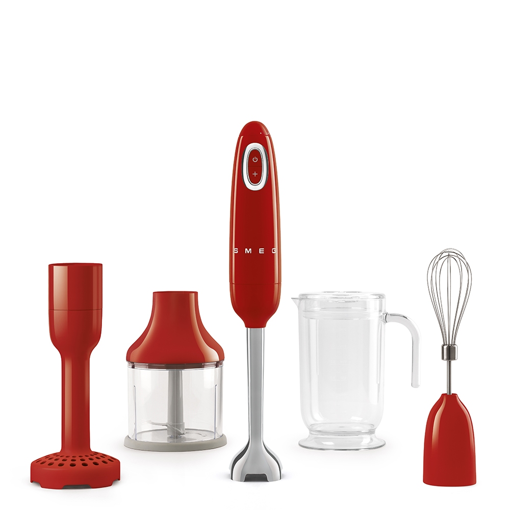 Smeg HBF02RDUK Retro Hand Blender RED Appliance City