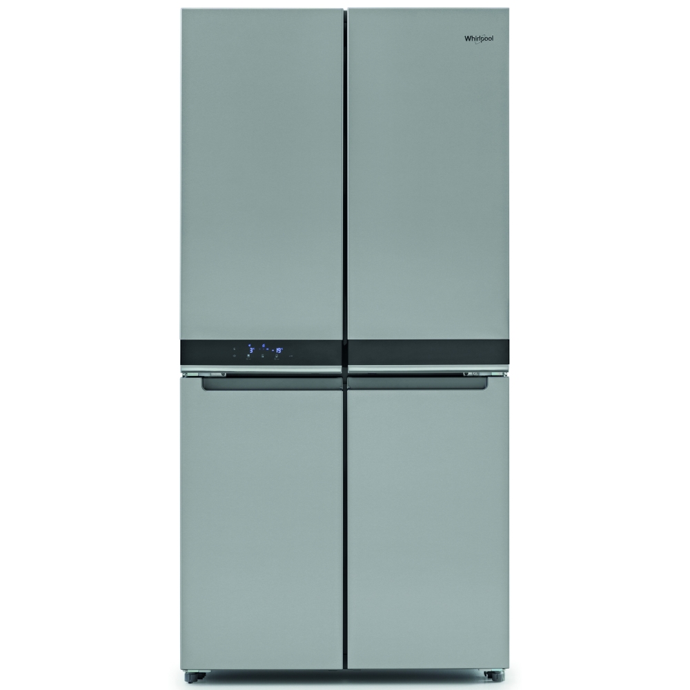 Whirlpool WQ9B1L French Style Four Door Fridge Freezer Non Ice & Water