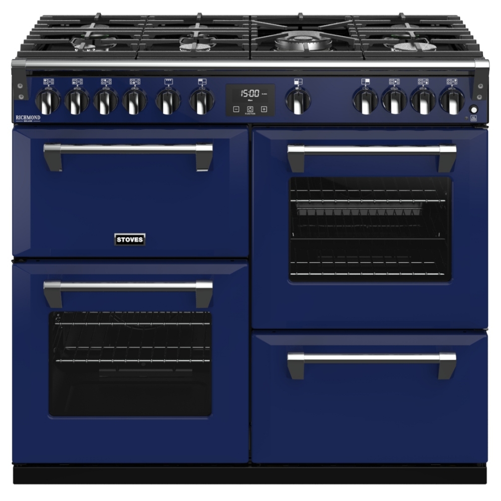 Stoves RICHMOND DX S1000GCBMGA Stoves Richmond 1000mm Gas Range BLUE