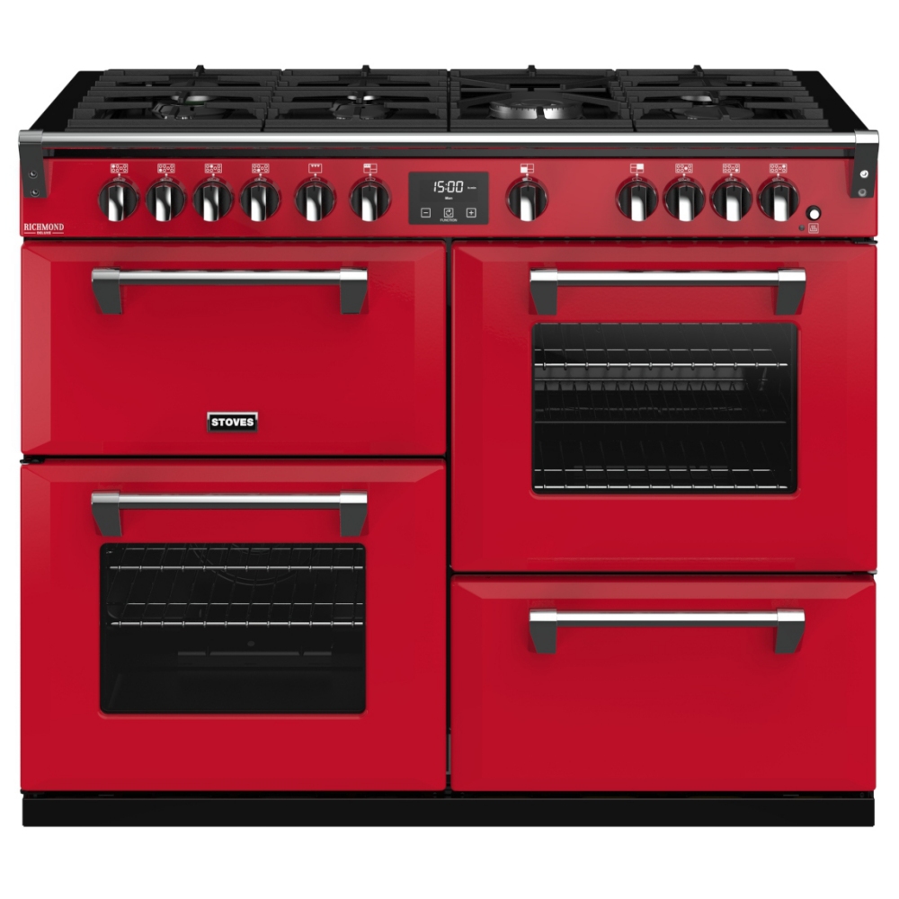 Stoves RICHMOND DX S1100GCBHJA Stoves Richmond 1100mm Gas Range RED
