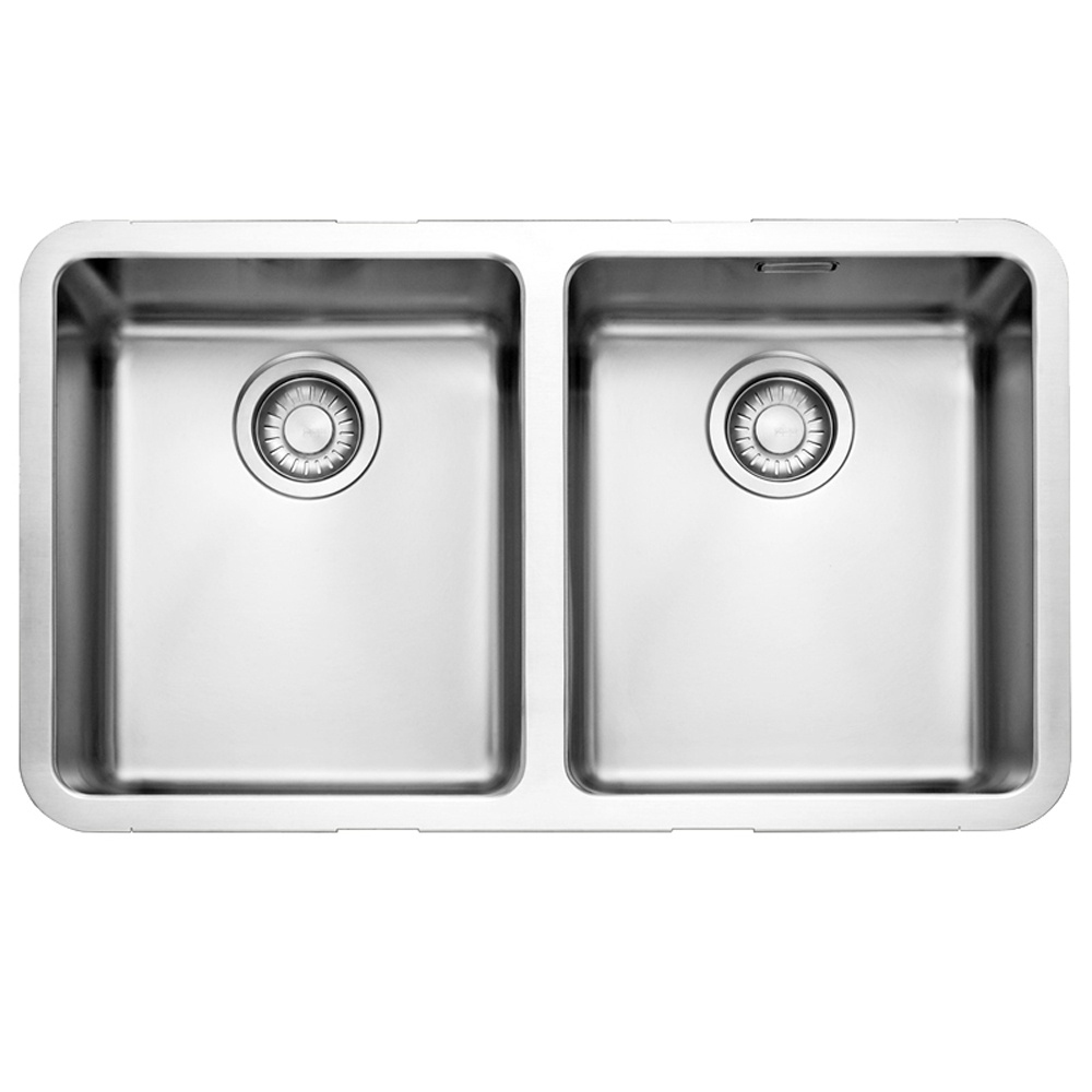 Franke Kubus Kbx120 34 34 Kubus Double Bowl Sink Stainless Steel