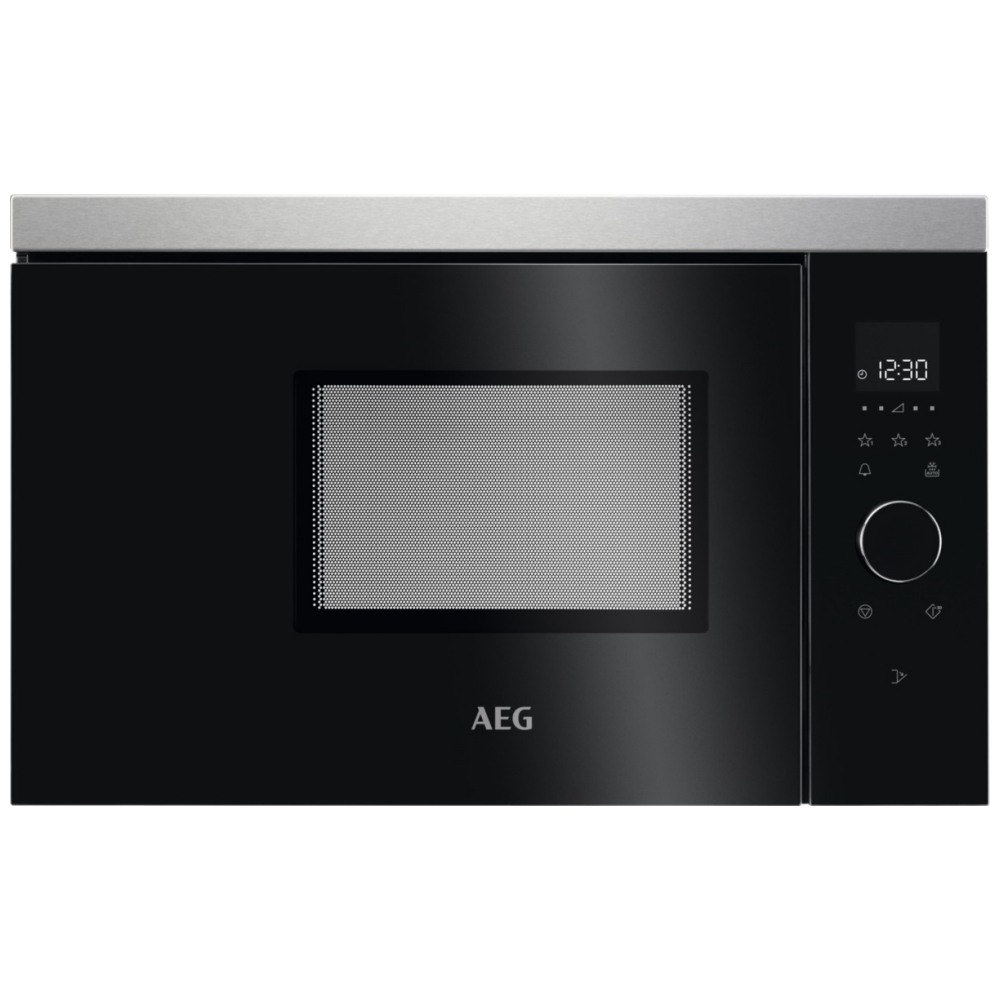 AEG MBB1756SEM 60cm Built In Microwave For Wall Unit - STAINLESS STEEL