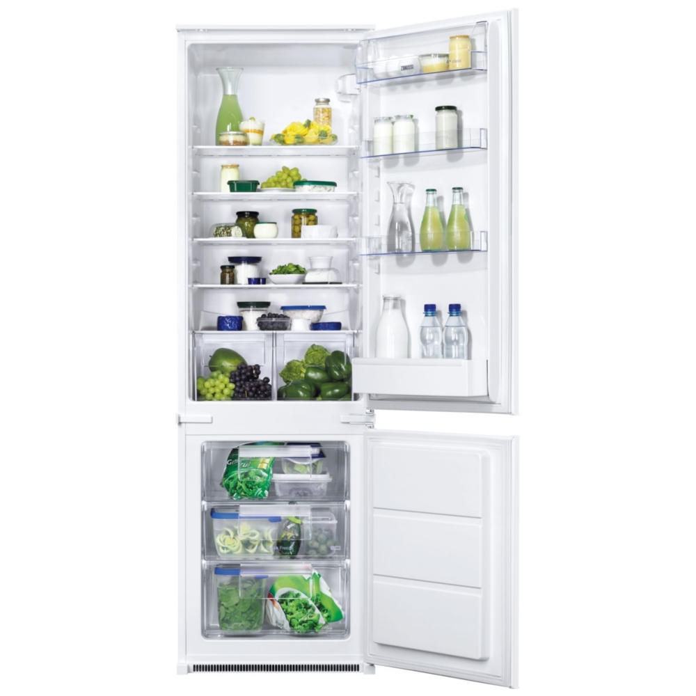 Zanussi Zbb28441sv 178cm Integrated 70 30 Low Frost Fridge Freezer