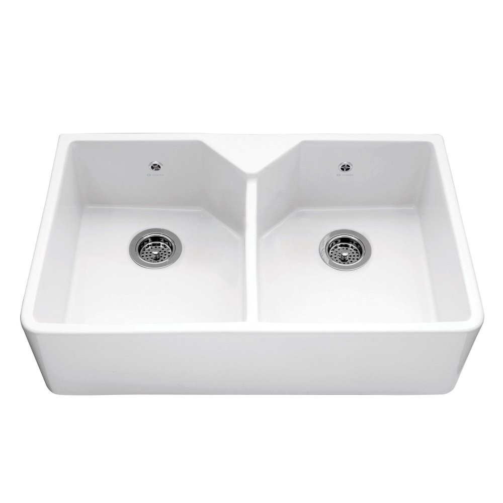 blanco 80cm double bowl inset sink