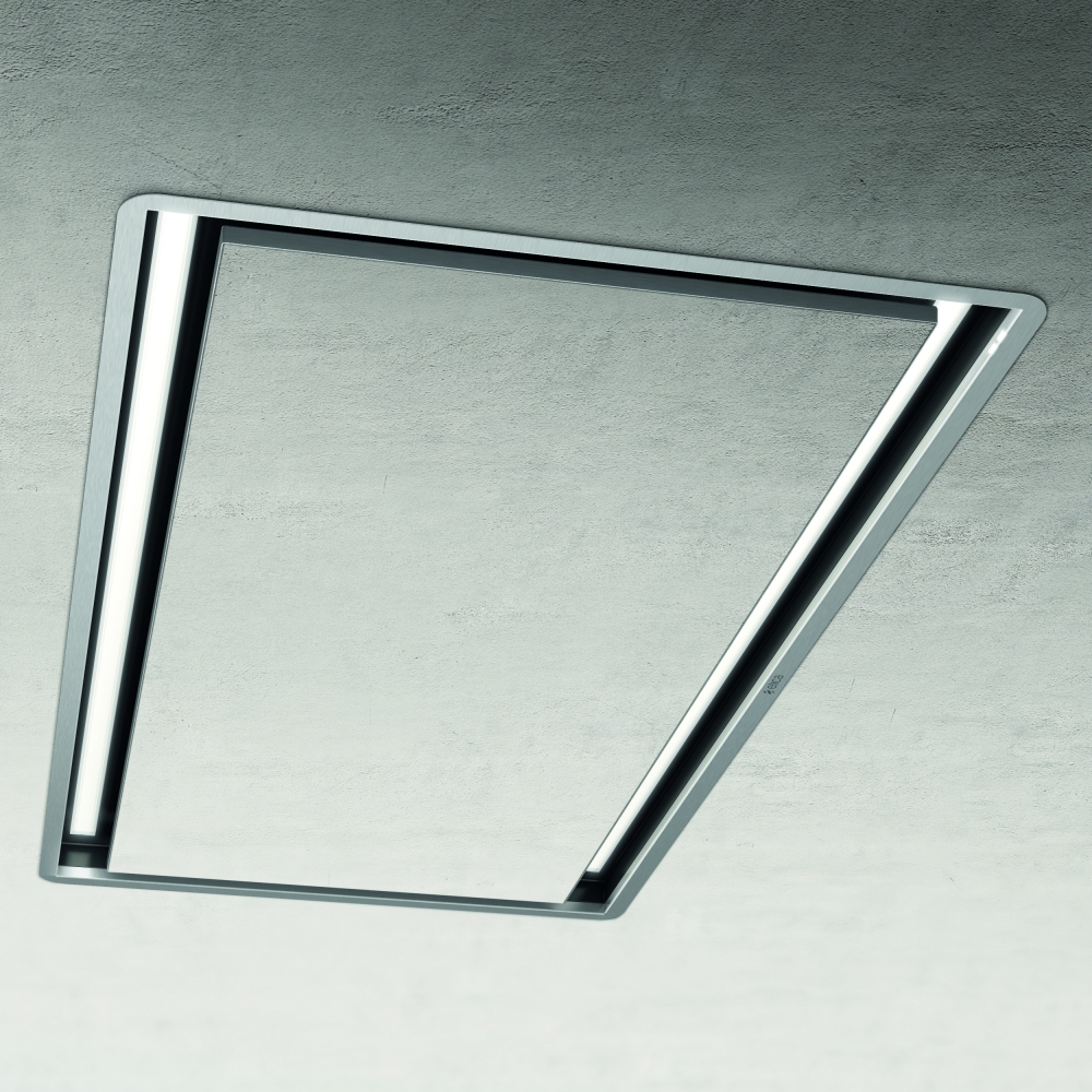 Elica Illusion16 Cs 100cm Ceiling Extractor 16cm Deep Stainless Steel