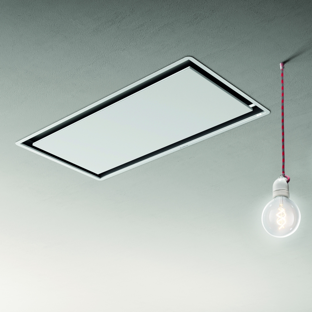Elica ILLUSION30WH 100cm Ceiling Extractor 30cm Deep WHITE