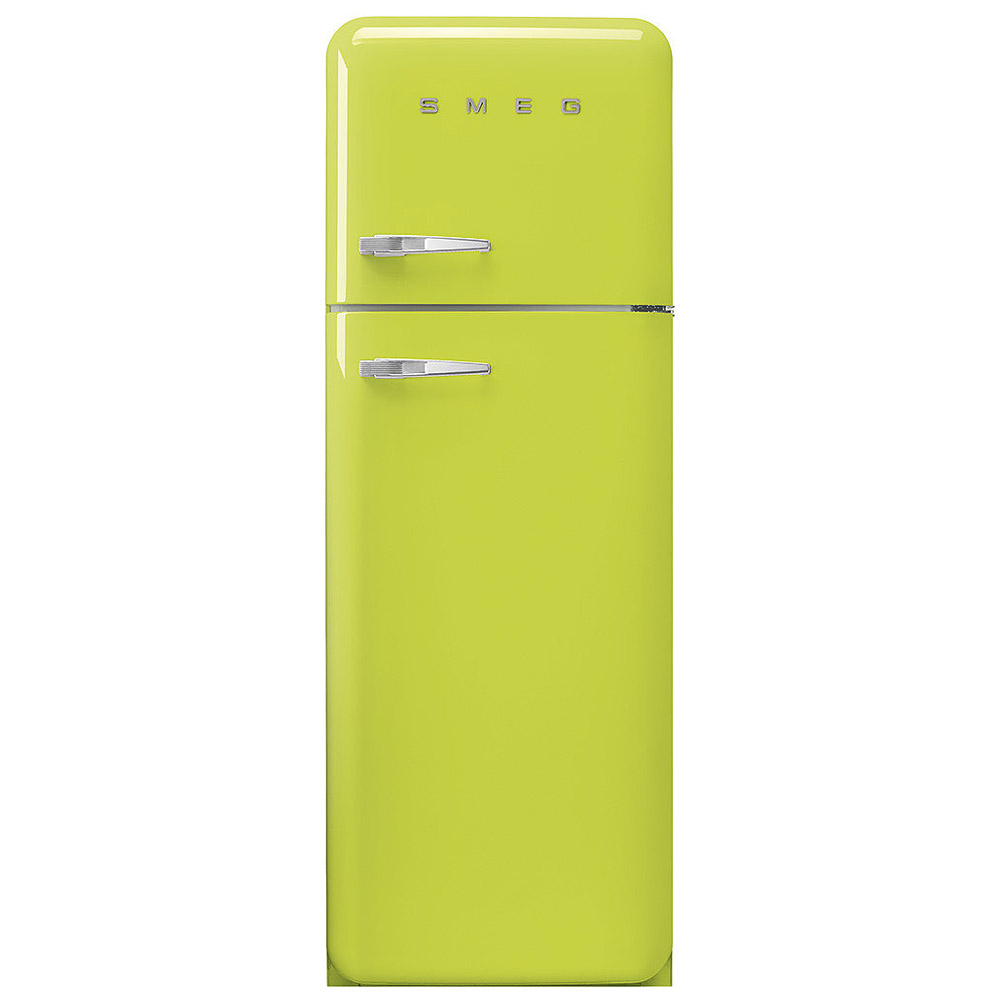Smeg FAB30RLI3 60cm Retro Fridge Freezer Right Hand Hinge LIME GREEN