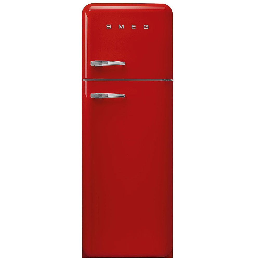 Red on sale fridge freezer
