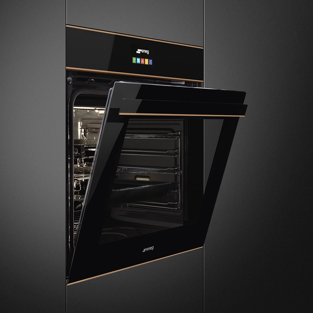 Smeg SFP6604NRE Dolce Stil Novo Pyrolytic Multifunction Single Oven