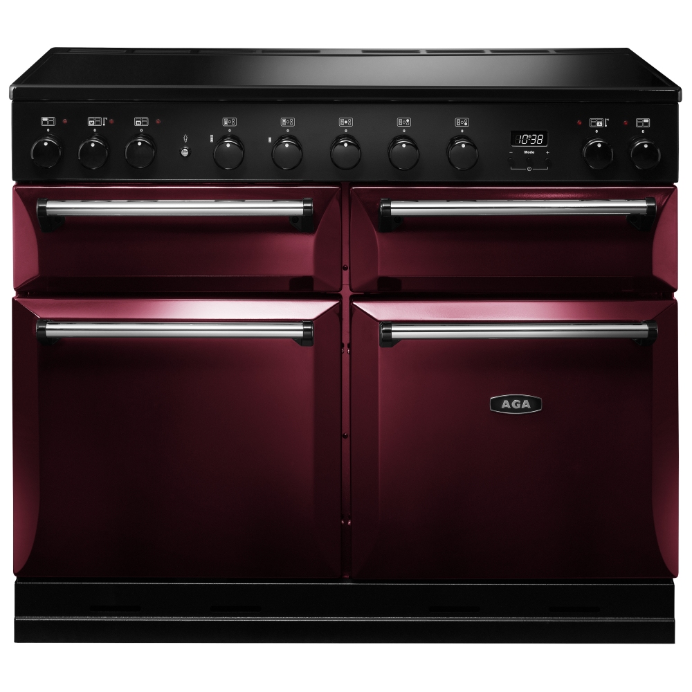 AGA Masterchef MDX110EICBY Masterchef Deluxe 110cm Induction Range Cooker 121860 - CRANBERRY