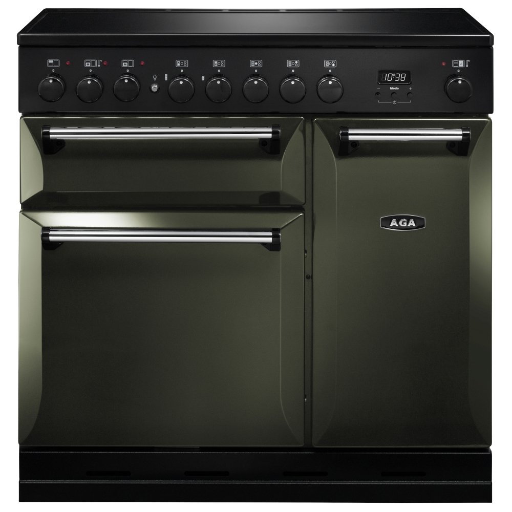 AGA Masterchef MDX90EIPWT Masterchef Deluxe 90cm Induction Range Cooker 121840 - PEWTER