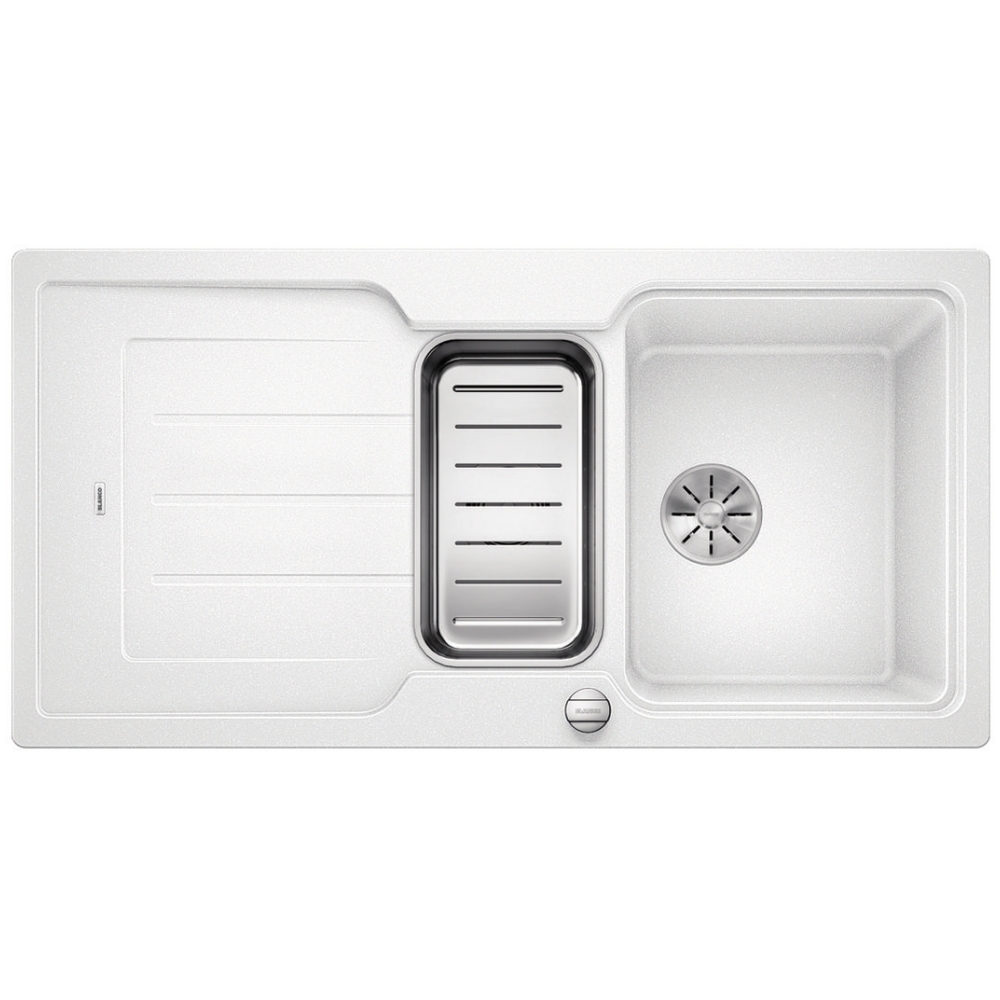 Blanco CLASSIC NEO 6 S WHITE Silgranit 1.5 Bowl Inset Sink BL467869