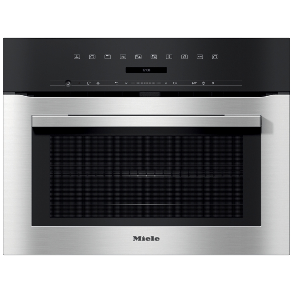 Miele H7140BM ContourLine Combination Microwave Oven - STAINLESS STEEL