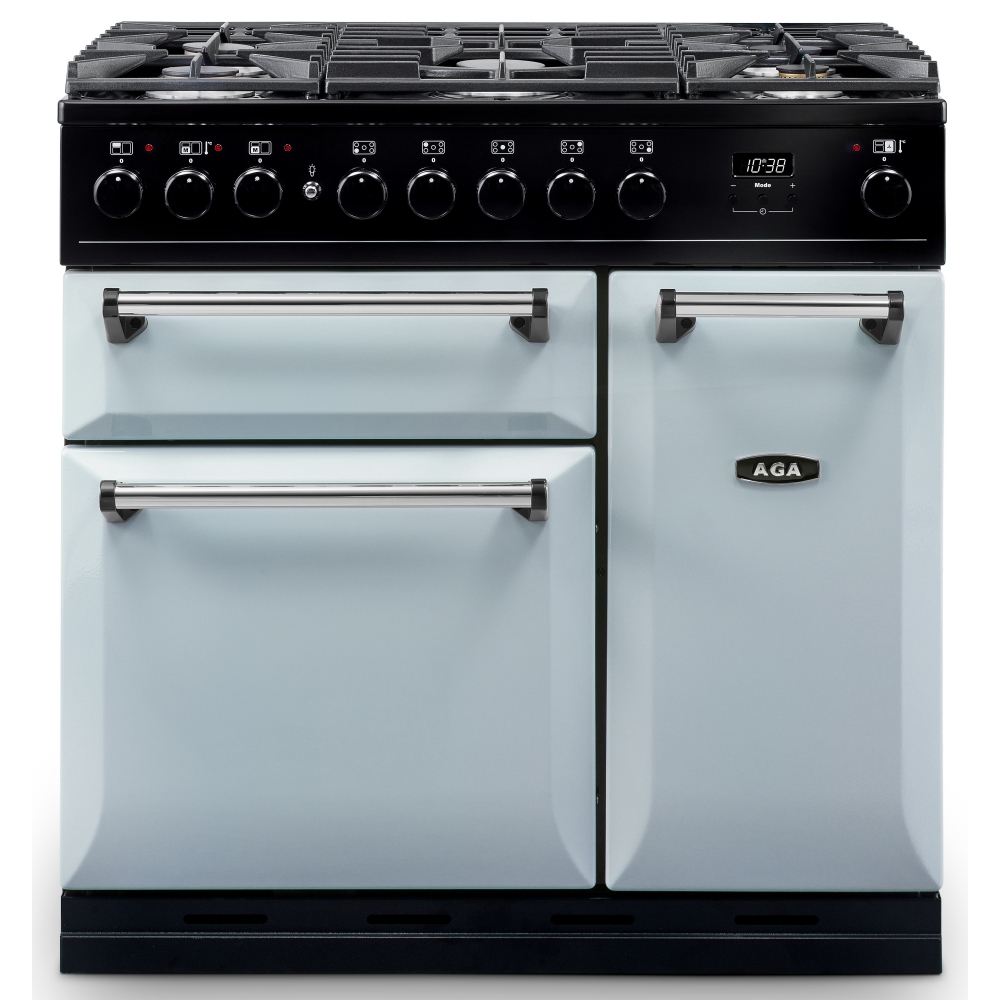 AGA Masterchef MDX90DFPAS Masterchef Deluxe 90cm Dual Fuel Range Cooker 122130 - PEARL ASHES