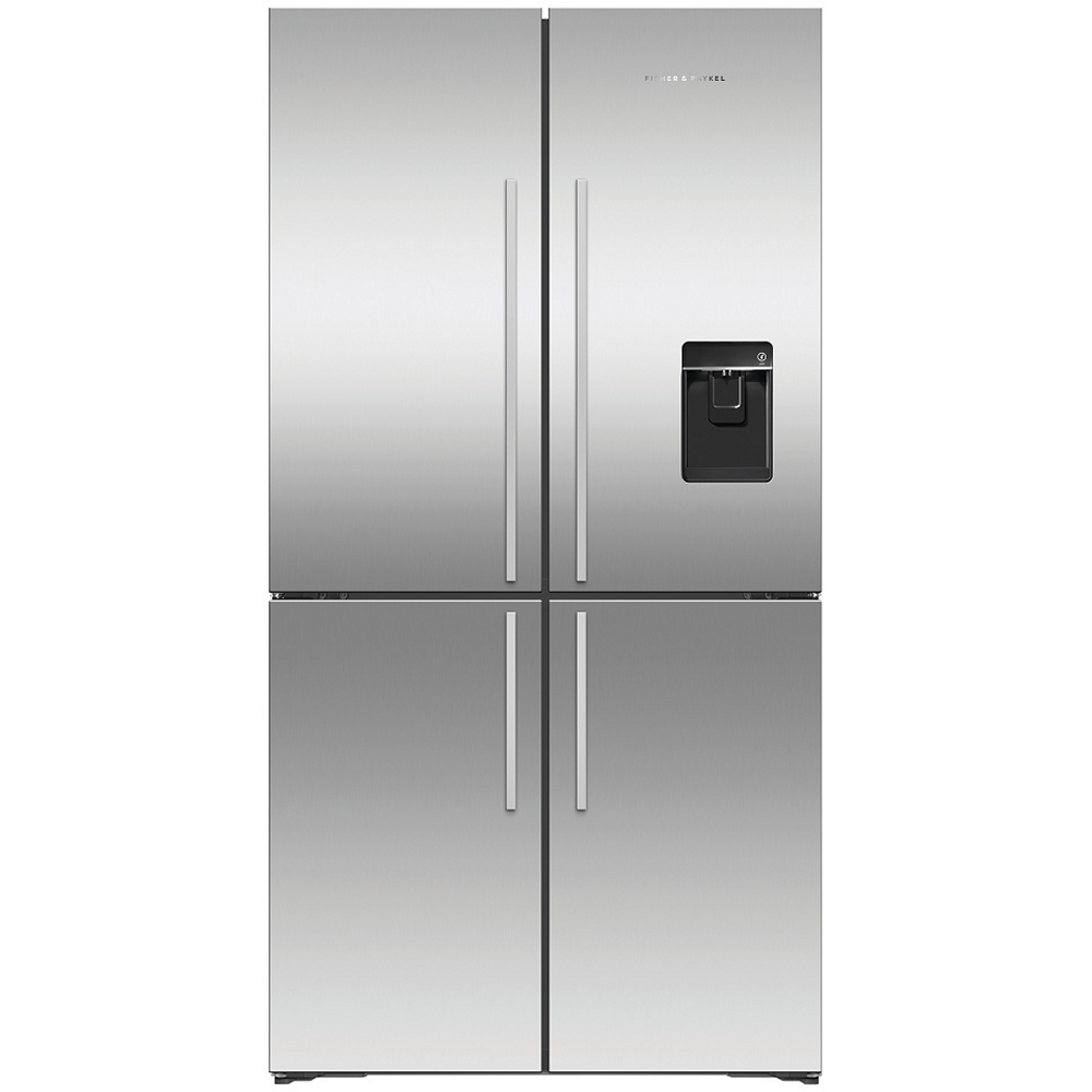 Fisher Paykel Rf605qduvx1 French Style 4 Door Fridge Freezer With Ice Water Stainless Steel