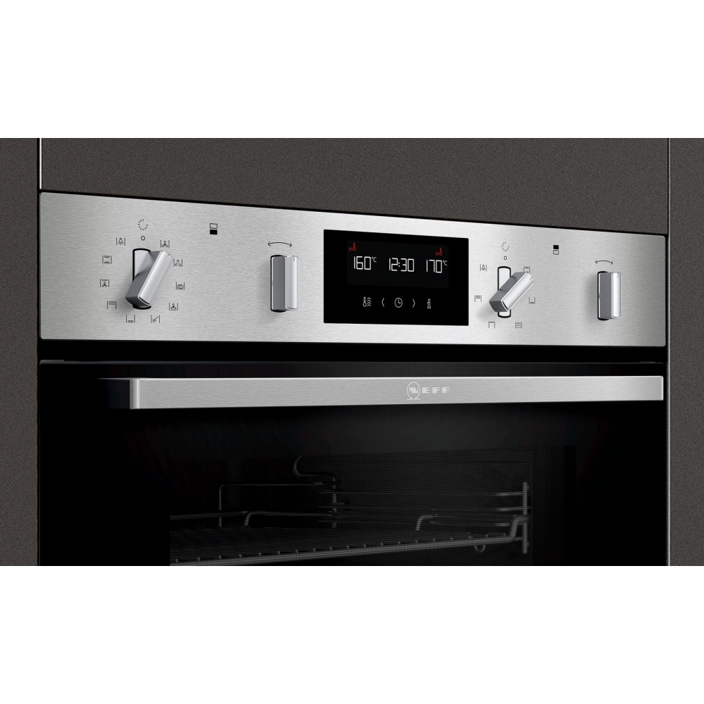 Neff U2GCH7AN0B N50 Pyrolytic CircoTherm Built In Double Oven