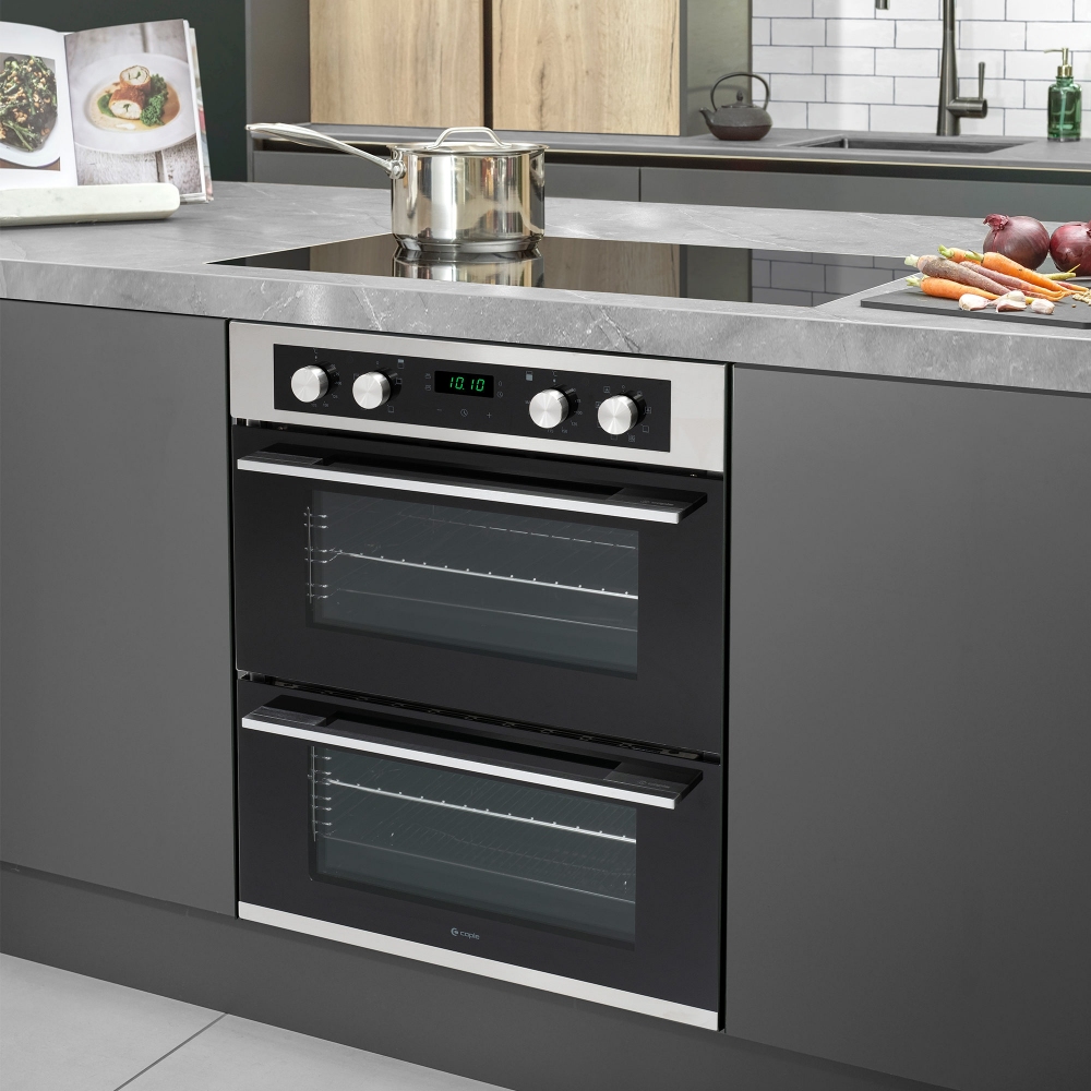 Caple C4246 Classic Built Under Double Oven STAINLESS STEEL