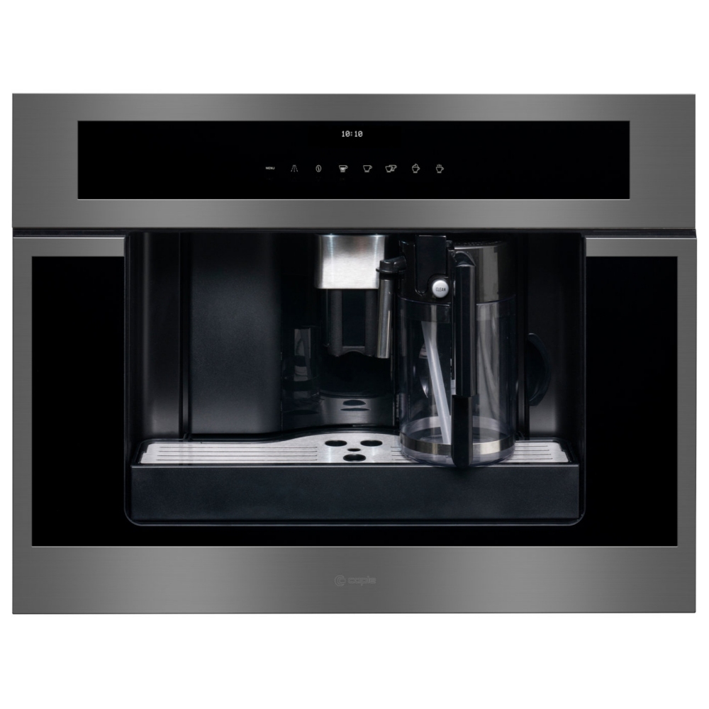 Caple CM465GM Fully Automatic Built In Coffee Machine - GUNMETAL