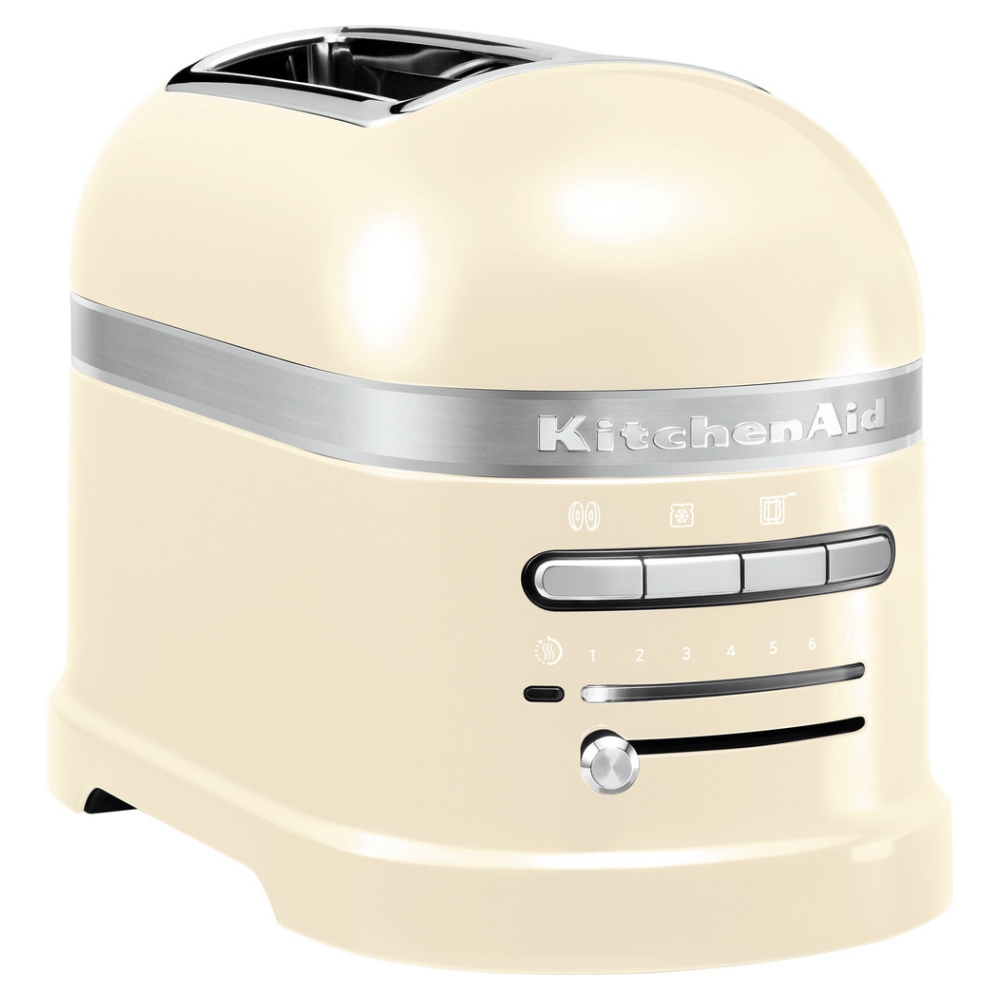 KitchenAid 5KMT2204BAC Artisan 2 Slice Toaster - ALMOND CREAM