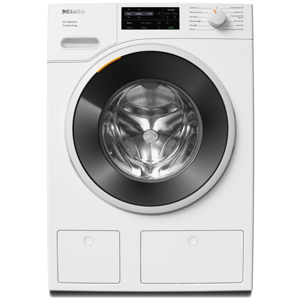 Miele WSG663 9kg W1 TwinDos Washing Machine 1400rpm - WHITE