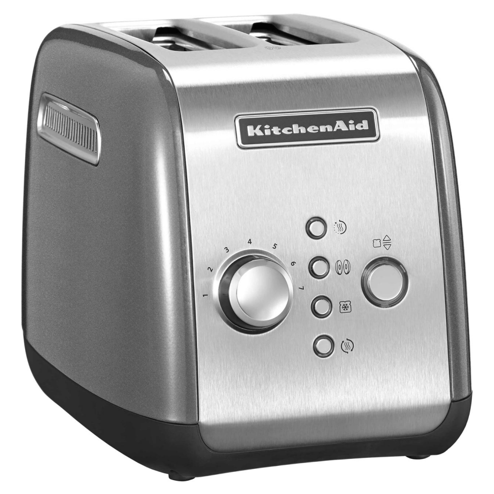 KitchenAid 5KMT221BCU 2 Slot Toaster - CONTOUR SILVER