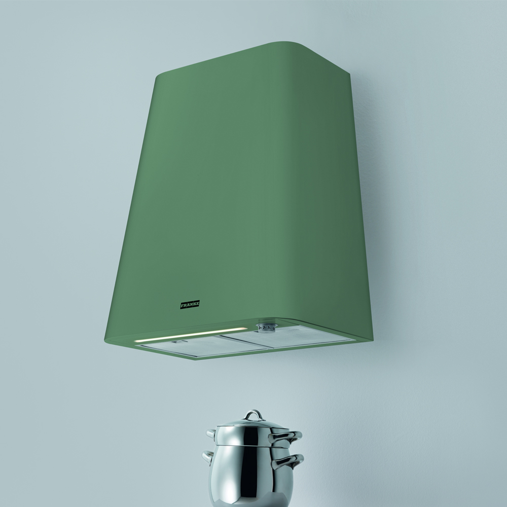 Franke FSMD508GNUK 50cm Smart Deco Angled Hood GREEN Appliance City
