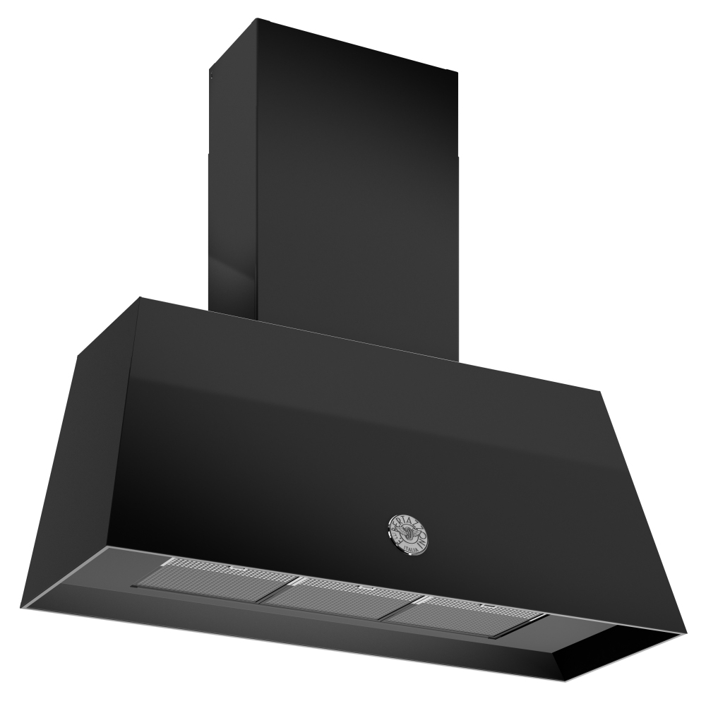 Bertazzoni KR110HER1NEDC 110cm Heritage Series Chimney Hood – BLACK