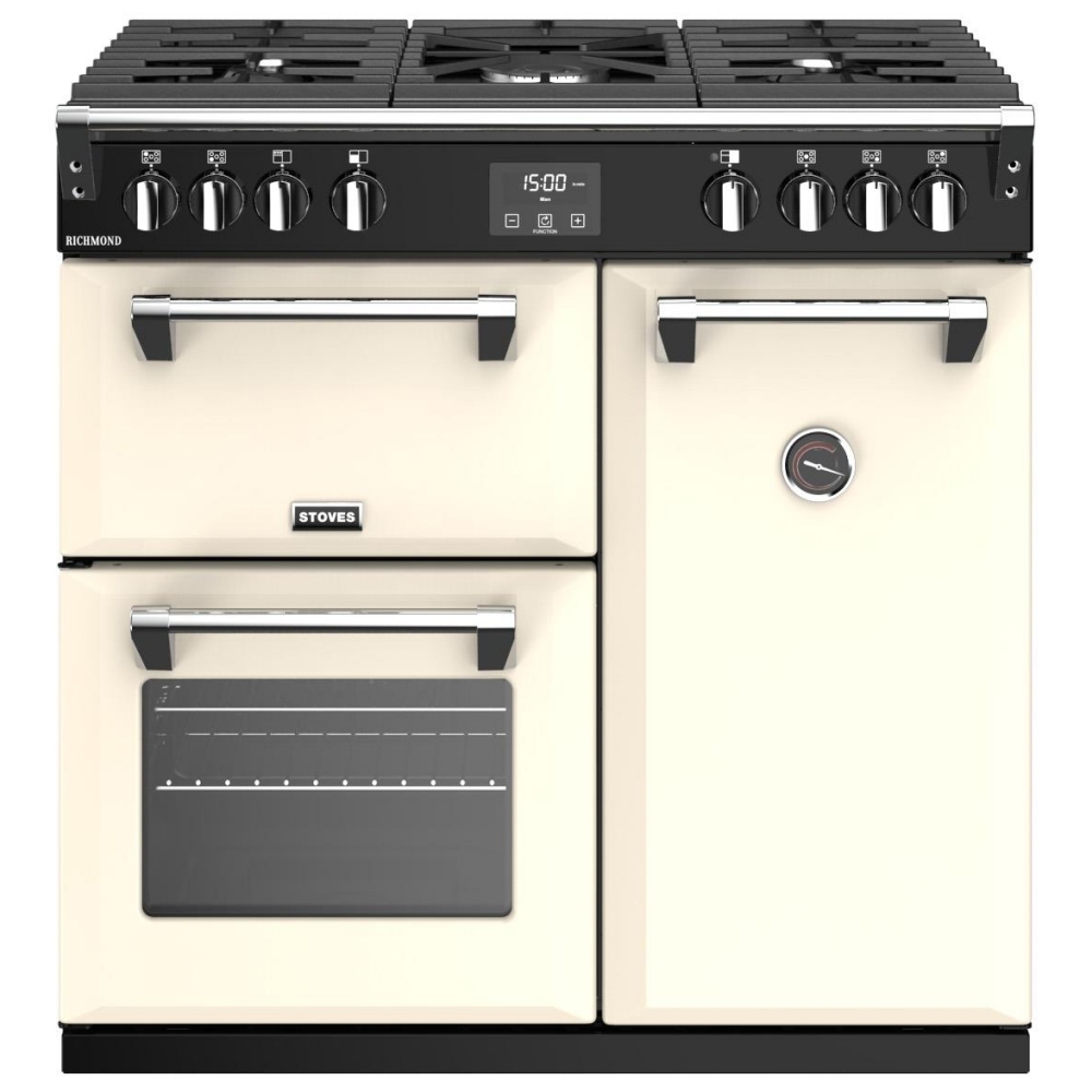 Stoves RICHMOND S900GCC 10798 Richmond 900mm Gas Range Cooker CREAM Appliance City