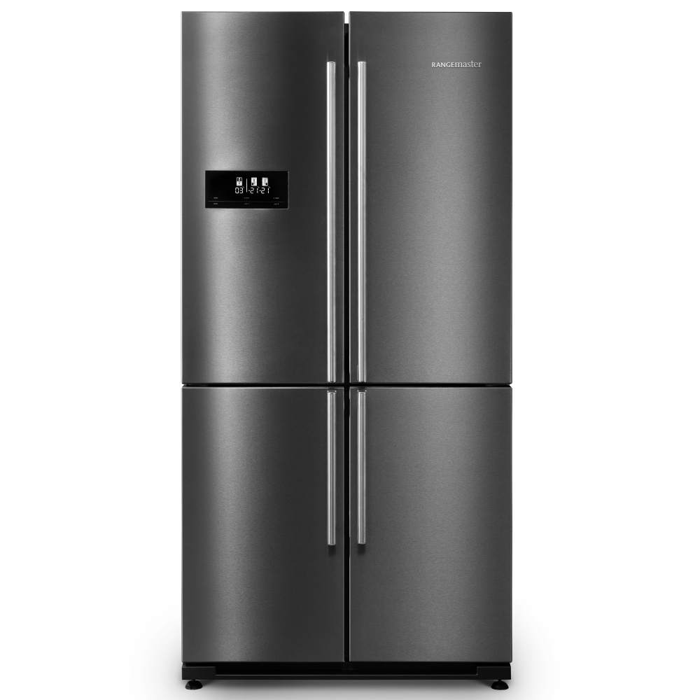 Rangemaster RSXS18DI/C French Style Four Door Fridge Freezer Non Ice