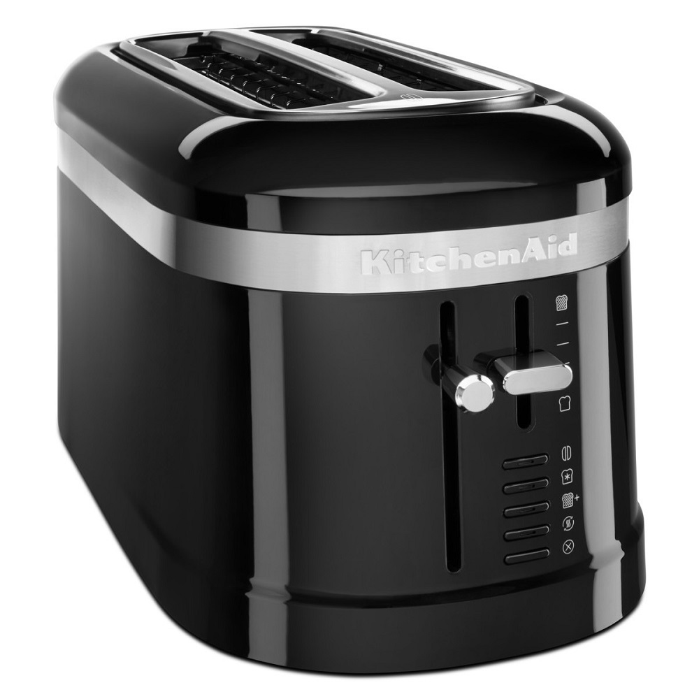 KitchenAid 5KMT5115BOB 4 Slice Long Slot Toaster - ONYX BLACK