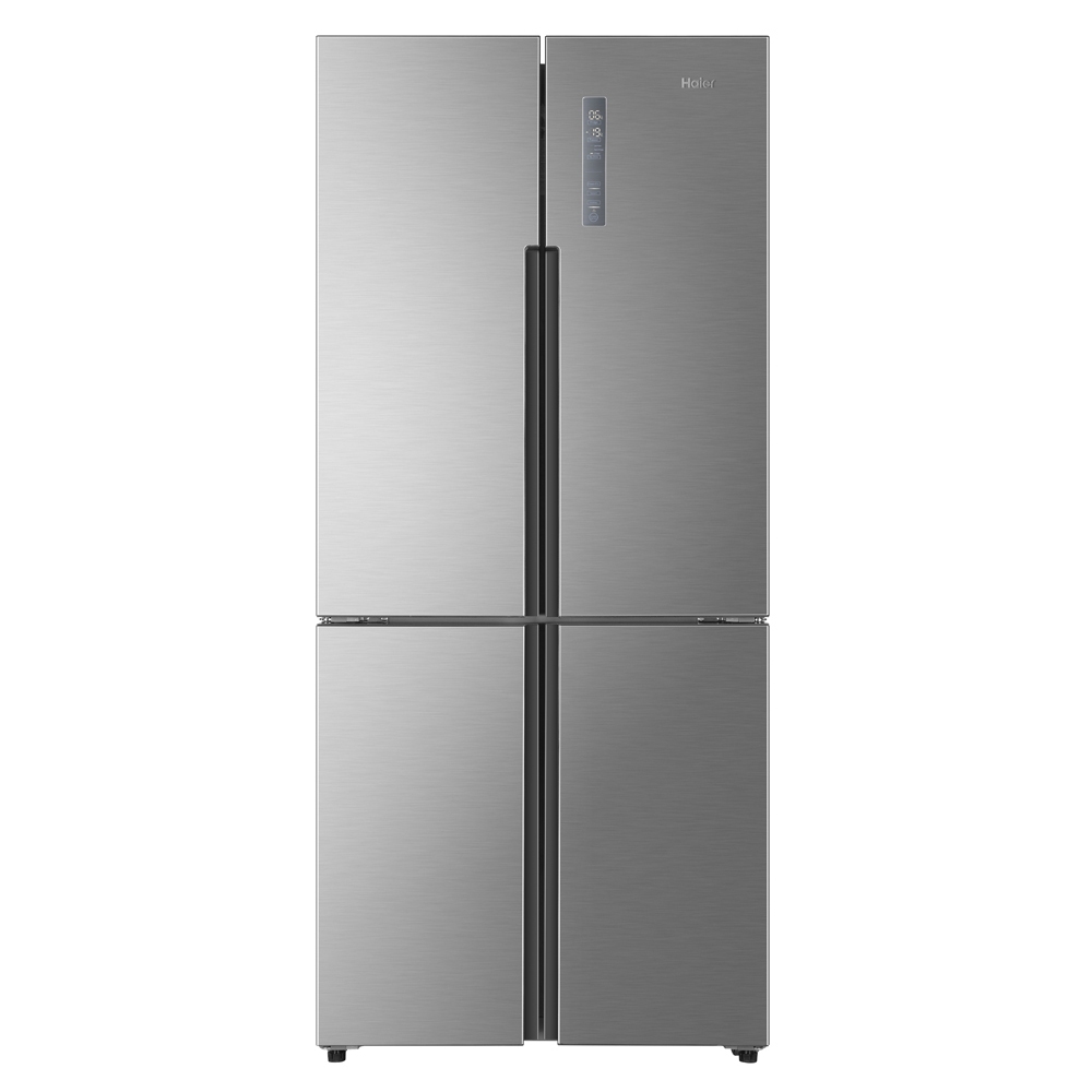 Haier HTF452DM7 4 Door Fridge Freezer SILVER Appliance City