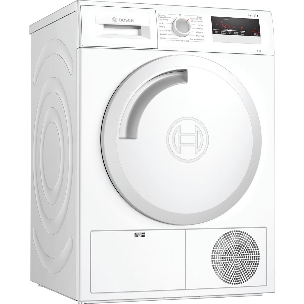 Bosch WTN83201GB 8kg Condenser Tumble Dryer - WHITE