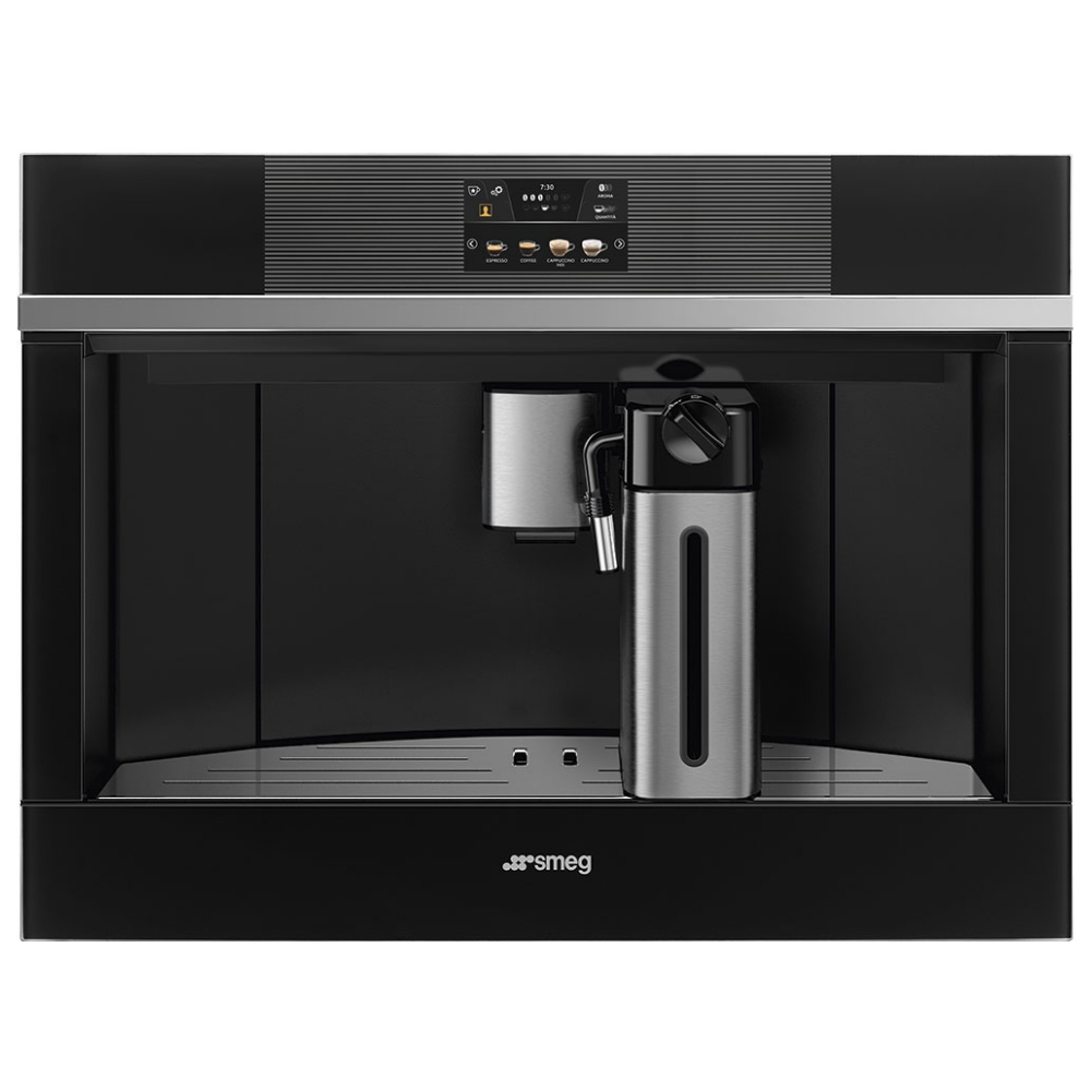 Smeg CMS4104N Linea Fully Automatic Built In Coffee Machine - BLACK