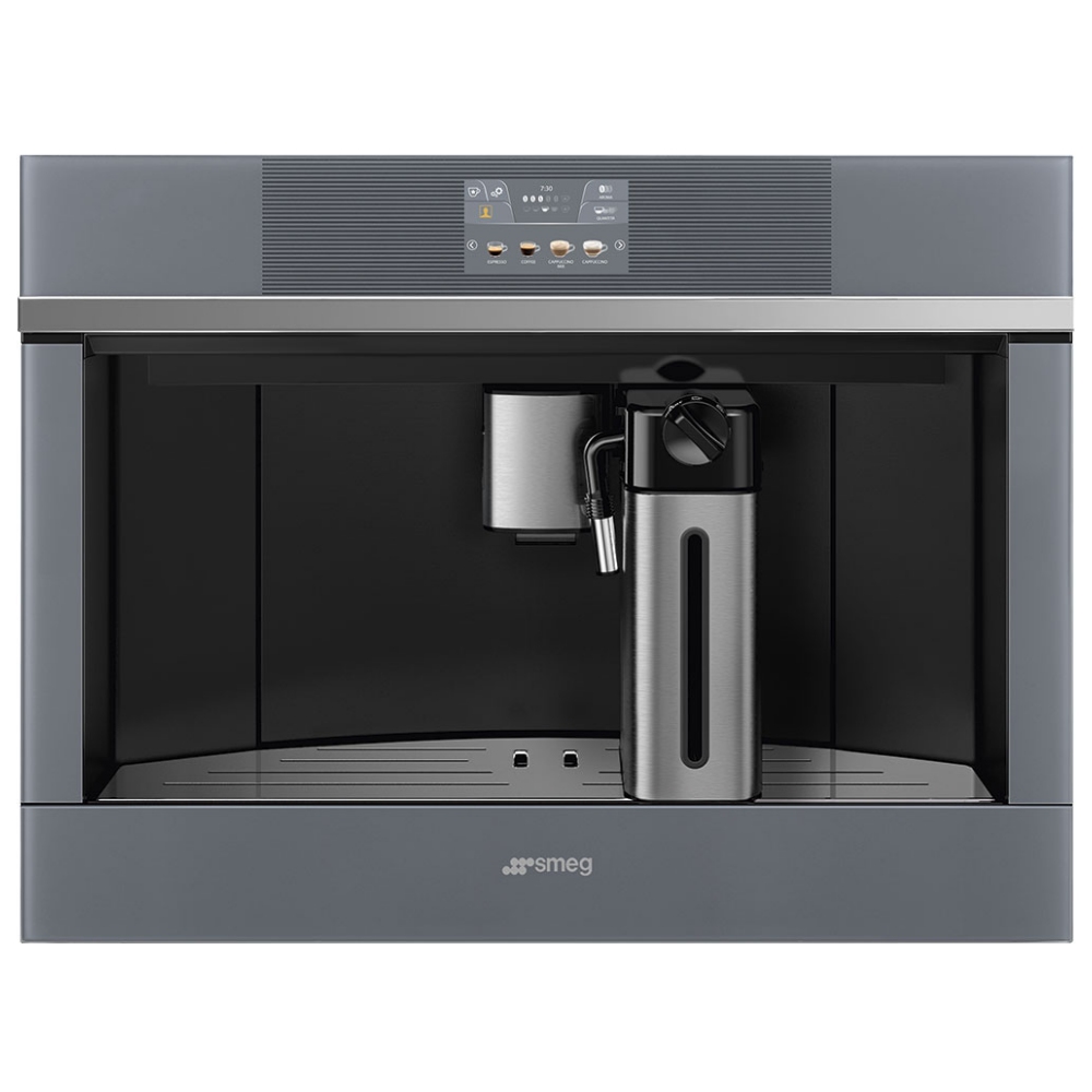 Smeg CMS4104S Linea Fully Automatic Built In Coffee Machine - SILVER