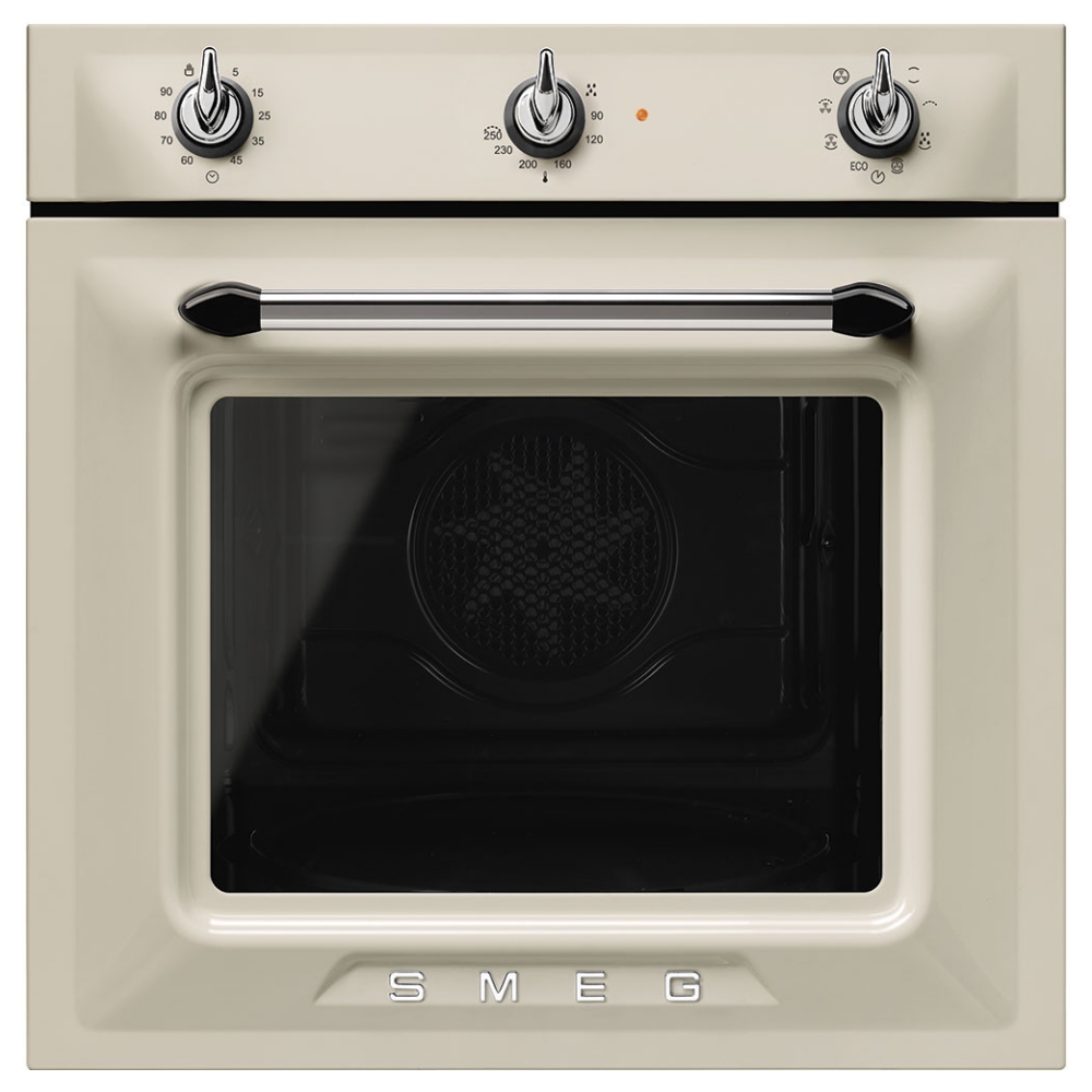 Smeg SF6905P1 Victoria Multifunction Single Oven – CREAM