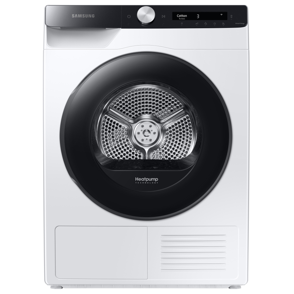 Samsung DV90T5240AE 9kg Heat Pump Condenser Dryer - WHITE