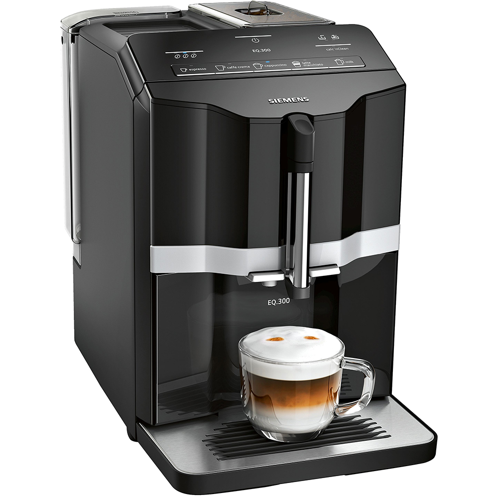 Siemens TI351209GB EQ.300 Fully Automatic Freestanding Coffee Machine - BLACK